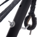 ΑΙΩΡΑ CRAVE HM6304.01 ΑΝΘΡΑΚΙ ΜΕΤΑΛΛΙΚΟΣ ΣΚΕΛΕΤΟΣ-ΣΚΟΥΡΟ ΓΚΡΙ ΥΦΑΣΜΑ 265x93x105Υεκ