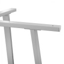ΒΑΣΗ ΤΡΑΠΕΖΙΟΥ ΛΕΥΚΗ ΜΕΤΑΛΛΙΚΗ HM471.02 111X60X71Υ εκ.
