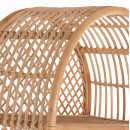 ΒΙΒΛΙΟΘΗΚΗ SIMOK HM9552 ΑΠΟ ΦΥΣΙΚΟ RATTAN ΣΕ ΦΥΣΙΚΟ ΧΡΩΜΑ 80x40x182Υεκ.