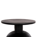 ΒΟΗΘΗΤΙΚΟ ΤΡΑΠΕΖΑΚΙ PUMBE-s HM9892.12 ΞΥΛΟ SUAR--ΜΑΥΡΟ Φ40x40Υεκ