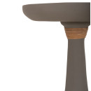 ΒΟΗΘΗΤΙΚΟ ΤΡΑΠΕΖΙ ΓΙΑ ΛΑΜΠΑΤΕΡ TORG HM18170.03 FIBER CEMENT ΓΚΡΙ Φ41x62Υεκ.