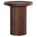 ΒΟΗΘΗΤΙΚΟ ΤΡΑΠΕΖΙ MARGON HM18027 MDF ΣΕ ΣΚΟΥΡΟ ΚΑΦΕ ΞΥΛΟΥ Φ45x50,5Υεκ.