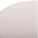 ΒΟΗΘΗΤΙΚΟ ΤΡΑΠΕΖΙ ΣΤΡΟΓΓΥΛΟ DELIA HM18167.02 FIBER CEMENT ΛΕΥΚΟ & RATTAN Φ40x45Υεκ