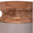 ΔΙΑΚΟΣΜΗΤΙΚΑ ΒΑΖΑ ΔΑΠΕΔΟΥ 2ΤΜΧ LINTER HM21140.04 FIBER CEMENT TAUPE-ΞΥΛΟ ΤΕΑΚ 47Υ & 60Υεκ