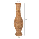 ΔΙΑΚΟΣΜΗΤΙΚΟ ΒΑΖΟ ΔΑΠΕΔΟΥ HM7852 RATTAN ΣΕ ΦΥΣΙΚΟ Φ30x100Yεκ.