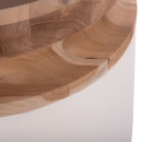 ΔΙΑΚΟΣΜΗΤΙΚΟ ΒΑΖΟ ΔΑΠΕΔΟΥ LINTER HM4662.02L FIBER CEMENT ΛΕΥΚΟ--ΞΥΛΟ ΤΕΑΚ Φ41x47Υεκ.