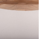 ΔΙΑΚΟΣΜΗΤΙΚΟ ΒΑΖΟ ΔΑΠΕΔΟΥ LINTER HM4662.02L FIBER CEMENT ΛΕΥΚΟ--ΞΥΛΟ ΤΕΑΚ Φ41x47Υεκ.