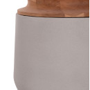 ΔΙΑΚΟΣΜΗΤΙΚΟ ΒΑΖΟ ΔΑΠΕΔΟΥ LINTER HM4662.03L FIBER CEMENT ΓΚΡΙ--ΞΥΛΟ ΤΕΑΚ Φ41x47Υ