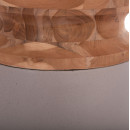 ΔΙΑΚΟΣΜΗΤΙΚΟ ΒΑΖΟ ΔΑΠΕΔΟΥ LINTER HM4662.05S FIBER CEMENT ΓΚΡΙ ΜΑΤ--ΞΥΛΟ ΤΕΑΚ Φ34x60Υεκ