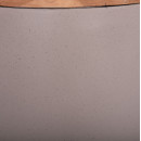 ΔΙΑΚΟΣΜΗΤΙΚΟ ΒΑΖΟ ΔΑΠΕΔΟΥ LINTER HM4662.05S FIBER CEMENT ΓΚΡΙ ΜΑΤ--ΞΥΛΟ ΤΕΑΚ Φ34x60Υεκ