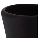 ΔΙΑΚΟΣΜΗΤΙΚΟ ΒΑΖΟ ΔΑΠΕΔΟΥ NEBULA HM4660.01M FIBER CEMENT ΜΑΥΡΟ--ΞΥΛΟ ΤΕΑΚ Φ45x148Υεκ