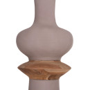ΔΙΑΚΟΣΜΗΤΙΚΟ ΒΑΖΟ ΔΑΠΕΔΟΥ NEBULA HM4660.05L FIBER CEMENT TAUPE--ΞΥΛΟ ΤΕΑΚ Φ45x172Υεκ