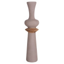 ΔΙΑΚΟΣΜΗΤΙΚΟ ΒΑΖΟ ΔΑΠΕΔΟΥ NEBULA HM4660.05L FIBER CEMENT TAUPE--ΞΥΛΟ ΤΕΑΚ Φ45x172Υεκ