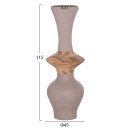 ΔΙΑΚΟΣΜΗΤΙΚΟ ΒΑΖΟ ΔΑΠΕΔΟΥ NEBULA HM4660.05S FIBER CEMENT TAUPE--ΞΥΛΟ ΤΕΑΚ Φ45x115Υεκ