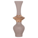 ΔΙΑΚΟΣΜΗΤΙΚΟ ΒΑΖΟ ΔΑΠΕΔΟΥ NEBULA HM4660.05S FIBER CEMENT TAUPE--ΞΥΛΟ ΤΕΑΚ Φ45x115Υεκ