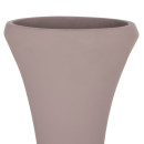 ΔΙΑΚΟΣΜΗΤΙΚΟ ΒΑΖΟ ΔΑΠΕΔΟΥ NEBULA HM4660.05S FIBER CEMENT TAUPE--ΞΥΛΟ ΤΕΑΚ Φ45x115Υεκ