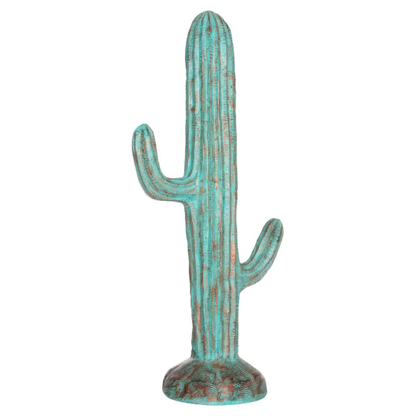 ΔΙΑΚΟΣΜΗΤΙΚΟΣ ΚΑΚΤΟΣ ΔΑΠΕΔΟΥ CACTUS HM4386.03L ΓΥΨΟΣ ΣΕ ΤΙΡΚΟΥΑΖ 63x37x150Υεκ.
