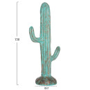 ΔΙΑΚΟΣΜΗΤΙΚΟΣ ΚΑΚΤΟΣ ΔΑΠΕΔΟΥ CACTUS HM4386.03L ΓΥΨΟΣ ΣΕ ΤΙΡΚΟΥΑΖ 63x37x150Υεκ.