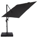 ΕΠΑΓΓΕΛΜΑΤΙΚΗ ΟΜΠΡΕΛΑ 2.7x2.7μ ΜΕ ΒΑΣΗ ΝΕΡΟΥ JAVANTE HM10857.01 ΓΚΡΙ ΑΛΟΥΜ. & ΠΑΝΙ