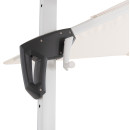 ΕΠΑΓΓΕΛΜΑΤΙΚΗ ΟΜΠΡΕΛΑ 2.7x2.7μ ΜΕ ΒΑΣΗ ΝΕΡΟΥ JAVANTE HM10857.02 ΛΕΥΚΟ ΑΛΟΥΜ. & ΠΑΝΙ