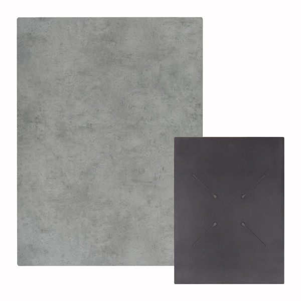 ΕΠΙΦΑΝΕΙΑ ΤΡΑΠΕΖΙΟΥ HPL ΟΡΘΟΓΩΝΙΑ HM6350.32 CEMENT 60x80εκ. 2τμχ