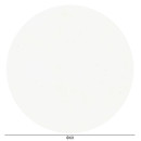 ΕΠΙΦΑΝΕΙΑ ΤΡΑΠΕΖΙΟΥ HPL ΣΤΡΟΓΓΥΛΗ HM5841.23 WHITE Φ60εκ. 2τμχ