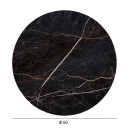 ΕΠΙΦΑΝΕΙΑ ΤΡΑΠΕΖΙΟΥ HPL ΣΤΡΟΓΓΥΛΗ HM5841.34 BLACK MARBLE Φ60εκ. 2τμχ