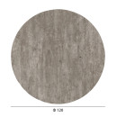 ΕΠΙΦΑΝΕΙΑ ΤΡΑΠΕΖΙΟΥ HPL ΣΤΡΟΓΓΥΛΗ HM6351.37 CONCRETE Φ120εκ.