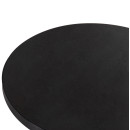 ΕΠΙΦΑΝΕΙΑ ΤΡΑΠΕΖΙΟΥ SINTERED STONE HM6652.01 ΜΕ ΠΛΑΙΣΙΟ ALU ΜΑΥΡO Φ60εκ.