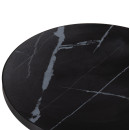 ΕΠΙΦΑΝΕΙΑ ΤΡΑΠΕΖΙΟΥ SINTERED STONE HM6652.03 ΜΕ ΠΛΑΙΣΙΟ ALU ΜΑΥΡΟ Φ60εκ.