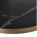 ΕΠΙΦΑΝΕΙΑ ΤΡΑΠΕΖΙΟΥ SINTERED STONE HM6652.13 ΜΕ ΠΛΑΙΣΙΟ ALU ΧΡΥΣΟ Φ60εκ.