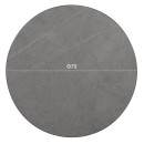 ΕΠΙΦΑΝΕΙΑ ΤΡΑΠΕΖΙΟΥ SINTERED STONE HM6653.05 ΜΕ ΠΛΑΙΣΙΟ ALU ΓΚΡΙ Φ70εκ.