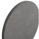 ΕΠΙΦΑΝΕΙΑ ΤΡΑΠΕΖΙΟΥ SINTERED STONE HM6653.05 ΜΕ ΠΛΑΙΣΙΟ ALU ΓΚΡΙ Φ70εκ.