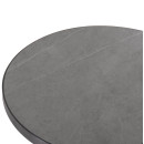ΕΠΙΦΑΝΕΙΑ ΤΡΑΠΕΖΙΟΥ SINTERED STONE HM6653.05 ΜΕ ΠΛΑΙΣΙΟ ALU ΓΚΡΙ Φ70εκ.