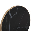 ΕΠΙΦΑΝΕΙΑ ΤΡΑΠΕΖΙΟΥ SINTERED STONE HM6653.13 ΜΕ ΠΛΑΙΣΙΟ ALU ΧΡΥΣΟ Φ70εκ.