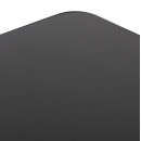 ΕΠΙΦΑΝΕΙΑ ΤΡΑΠΕΖΙΟΥ SINTERED STONE ΟΡΘΟΓΩΝΙΑ HM6656.01 ΜΑΥΡΗ 120x80εκ.