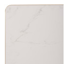 ΕΠΙΦΑΝΕΙΑ ΤΡΑΠΕΖΙΟΥ SINTERED STONE ΟΡΘΟΓΩΝΙΑ HM6656.12 ΠΛΑΙΣΙΟ ALU ΧΡΥΣΟ 120x80εκ.