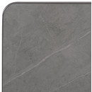 ΕΠΙΦΑΝΕΙΑ ΤΡΑΠΕΖΙΟΥ SINTERED STONE ΤΕΤΡΑΓΩΝΗ HM6654.05 ΠΛΑΙΣΙΟ ALU ΓΚΡΙ 70x70εκ.