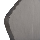 ΕΠΙΦΑΝΕΙΑ ΤΡΑΠΕΖΙΟΥ SINTERED STONE ΤΕΤΡΑΓΩΝΗ HM6655.05 ΠΛΑΙΣΙΟ ALU ΓΚΡΙ 80x80εκ.