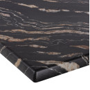 ΕΠΙΦΑΝΕΙΑ ΤΡΑΠΕΖΙΟΥ WERZALIT 70Χ70Χ3.5εκ.BLACK GOLD MARBLE HM5230.15