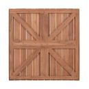 ΕΠΙΦΑΝΕΙΑ ΤΡΑΠΕΖΙΟΥ ΤΕΤΡΑΓΩΝΗ HM18135 ΞΥΛΟ TEAK--ΦΥΣΙΚΟ 60x60x4(πάχος)εκ.