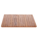 ΕΠΙΦΑΝΕΙΑ ΤΡΑΠΕΖΙΟΥ ΤΕΤΡΑΓΩΝΗ HM18137 ΞΥΛΟ TEAK--ΦΥΣΙΚΟ 80x80x4(πάχος)εκ.