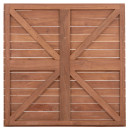 ΕΠΙΦΑΝΕΙΑ ΤΡΑΠΕΖΙΟΥ ΤΕΤΡΑΓΩΝΗ HM18137 ΞΥΛΟ TEAK--ΦΥΣΙΚΟ 80x80x4(πάχος)εκ.