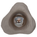 ΕΠΙΤΟΙΧΙΟ ΦΩΤΙΣΤΙΚΟ LUXON HM4701.03S FIBER CEMENT ΣΕ ΓΚΡΙ 28x15x25Υεκ.