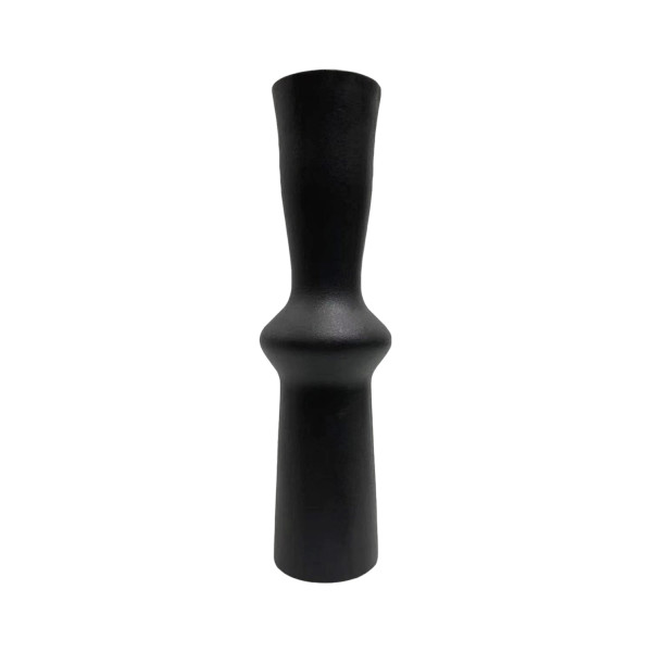 ΕΠΙΤΡΑΠΕΖΙΟ ΚΕΡΑΜΙΚΟ ΔΙΑΚΟΣΜΗΤΙΚΟ SCEPTER HM4637.02 ΜΑΥΡΟ ΜΑΤ Φ14x50Υεκ