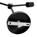 ΦΩΤΙΣΤΙΚΟ ΟΡΟΦΗΣ 3-ΦΩΤΟ LIGHTY HM7404.11 ΜΕΤΑΛΛΟ ΣΕ ΜΑΥΡΟ 52x5x48Υεκ.