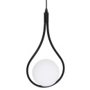 ΦΩΤΙΣΤΙΚΟ ΟΡΟΦΗΣ DROPLET HM7503.11 ΜΕΤΑΛΛΟ ΣΕ ΜΑΥΡΟ-ΛΕΥΚΟΣ ΓΛΟΜΠΟΣ 23,5x12x147Υεκ.
