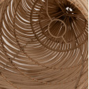 ΦΩΤΙΣΤΙΚΟ ΟΡΟΦΗΣ CARBOY HM7884 ΚΡΕΜΑΣΤΟ ΑΠΟ RATTAN ΣΕ ΦΥΣΙΚΟ ΧΡΩΜΑ Φ28x163,5Yεκ.