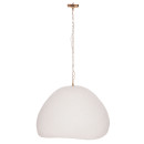 ΦΩΤΙΣΤΙΚΟ ΟΡΟΦΗΣ ΚΡΕΜΑΣΤΟ JAYLEN HM4703.02L FIBER CEMENT ΛΕΥΚΟ 65x55x45Υεκ.
