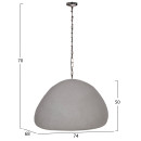 ΦΩΤΙΣΤΙΚΟ ΟΡΟΦΗΣ ΚΡΕΜΑΣΤΟ JAYLEN HM4703.03XL FIBER CEMENT ΓΚΡΙ 74x68x50-70Υεκ.
